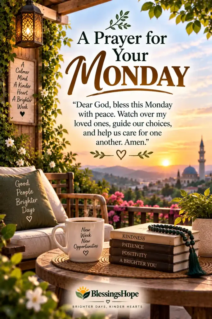 A Prayer for Your Monday