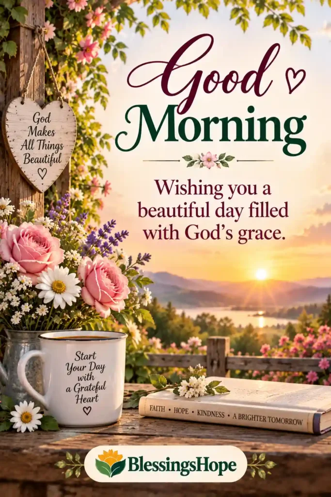 Wishing you a beautiful day filled with God’s grace.