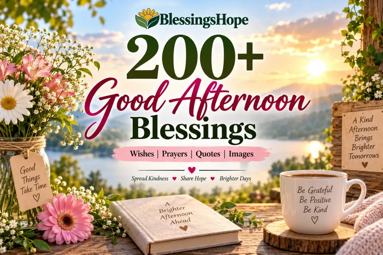 Good Afternoon Blessings