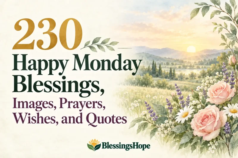 230 Happy Monday Blessings, Images, Prayers, Wishes, and Quotes